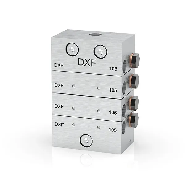 DXF प्रगतिशील वितरक वाल्व