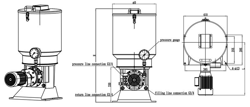 ZP08/14/24 Lubrication Pump ZP08/14/24 Lubrication Pump